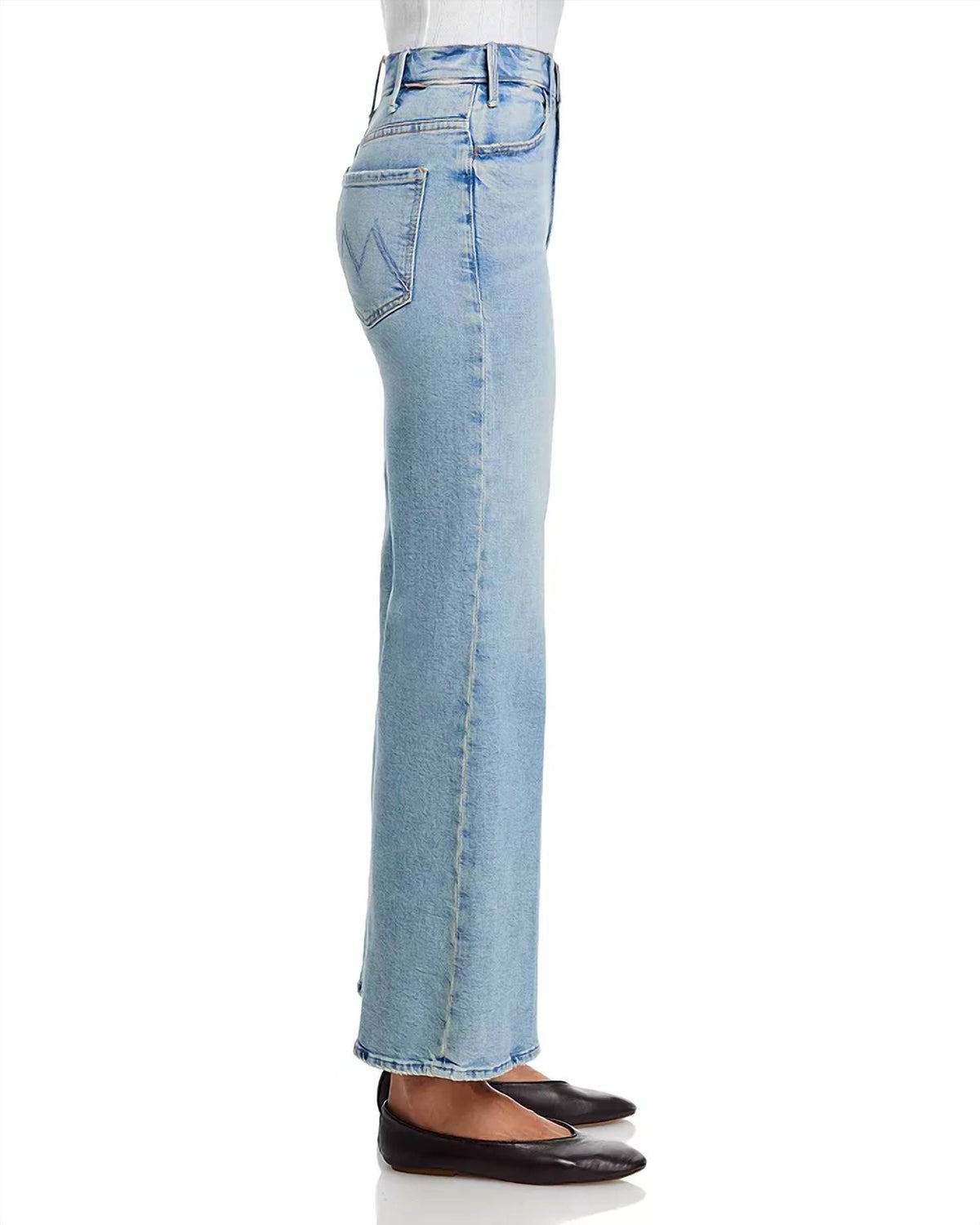 Mother - Lil Hustler Roller Sneak High Rise Jeans