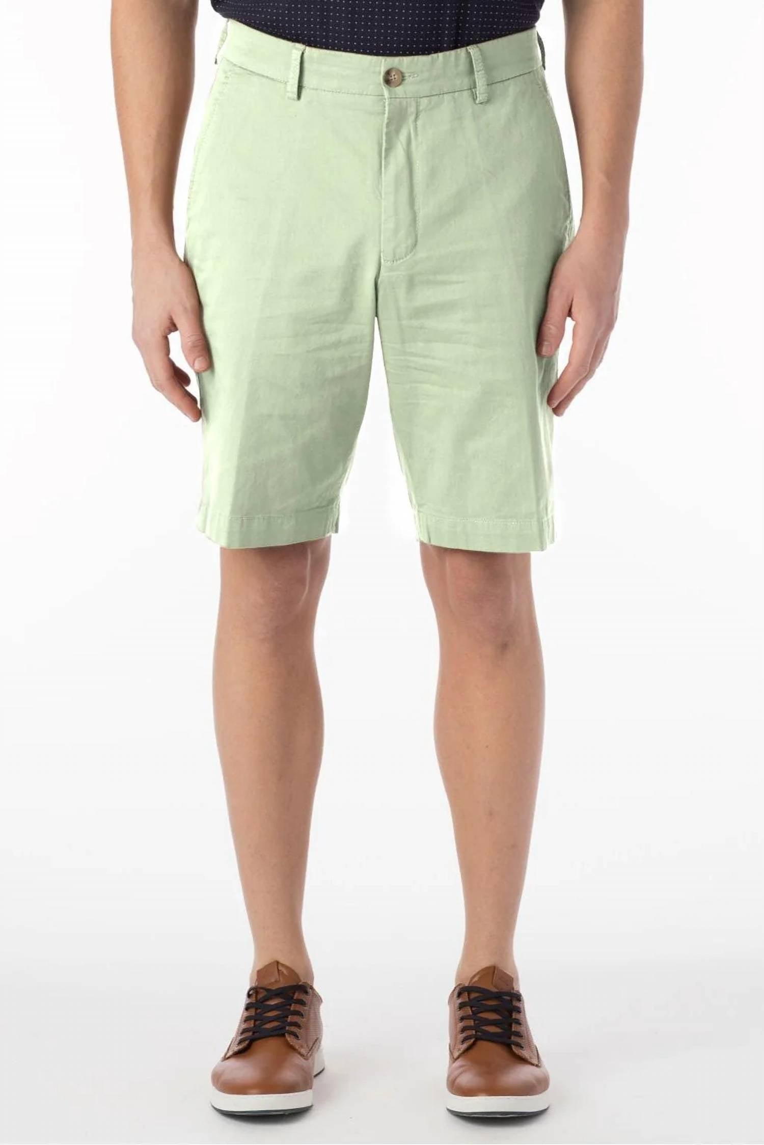 Ballin - Stretch Cotton Linen Shorts