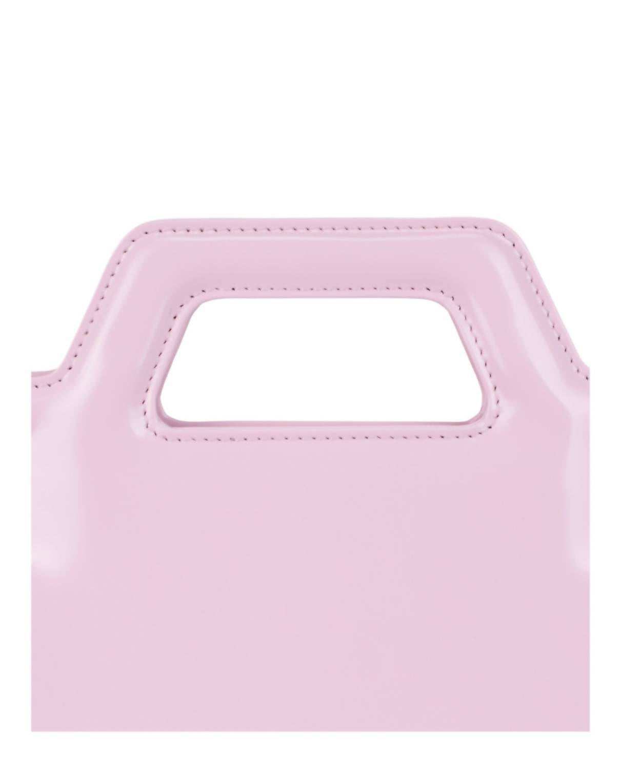 Salvatore Ferragamo Women's Mini Wanda Leather Top-handle Bag in light pink - women's bag - alternate view