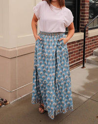 Victoria Dunn - Oliver Floral Tiered Skirt