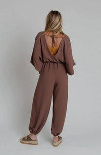 Three Bird Nest - New Love Relaxed Drawstring Jumpsuit