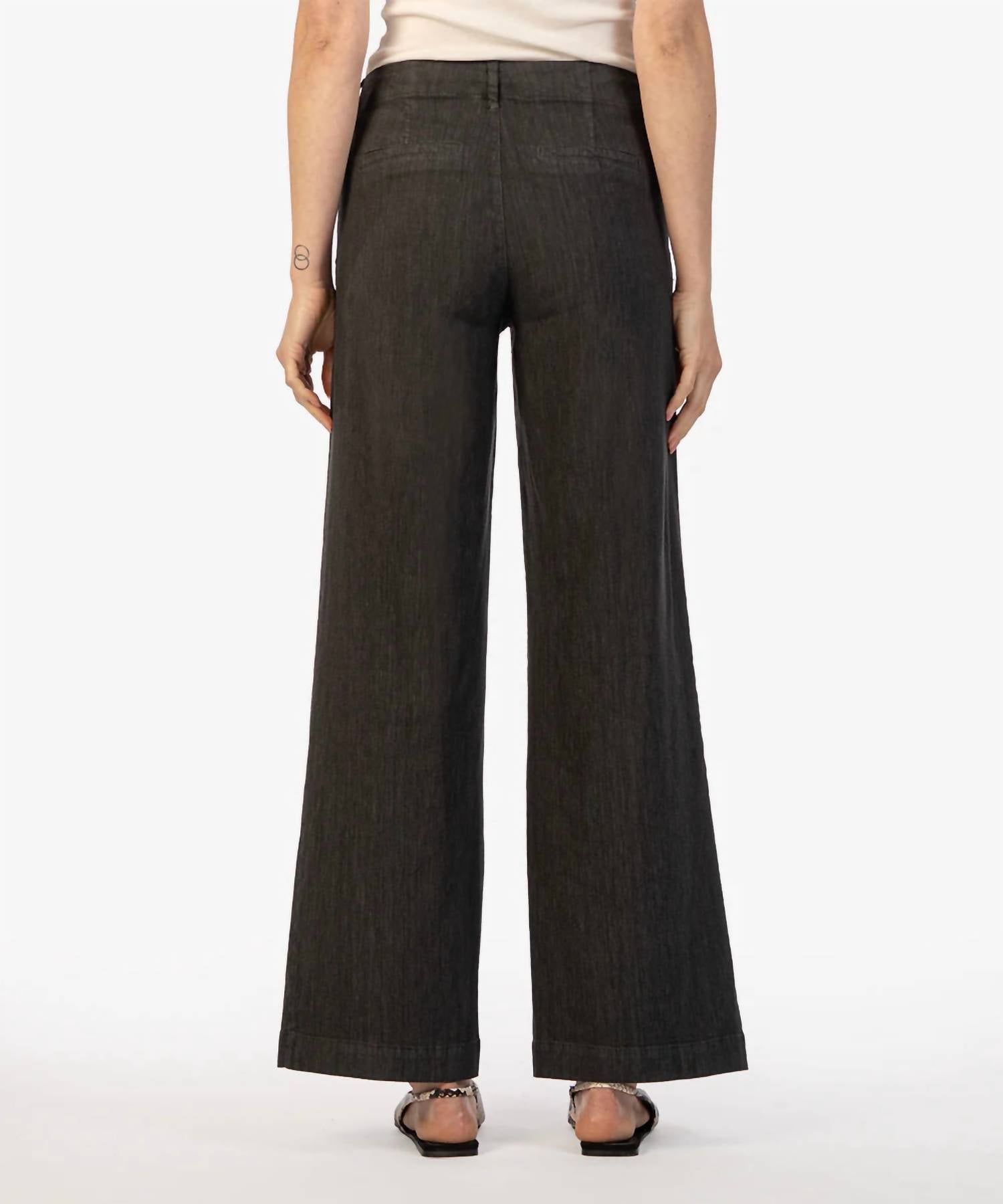 Kut From The Kloth - Women's Meg Linen Wide Leg Pants
