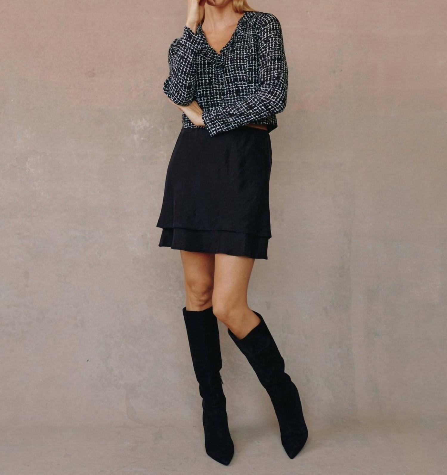 Bella Dahl - Layered Mini Skirt