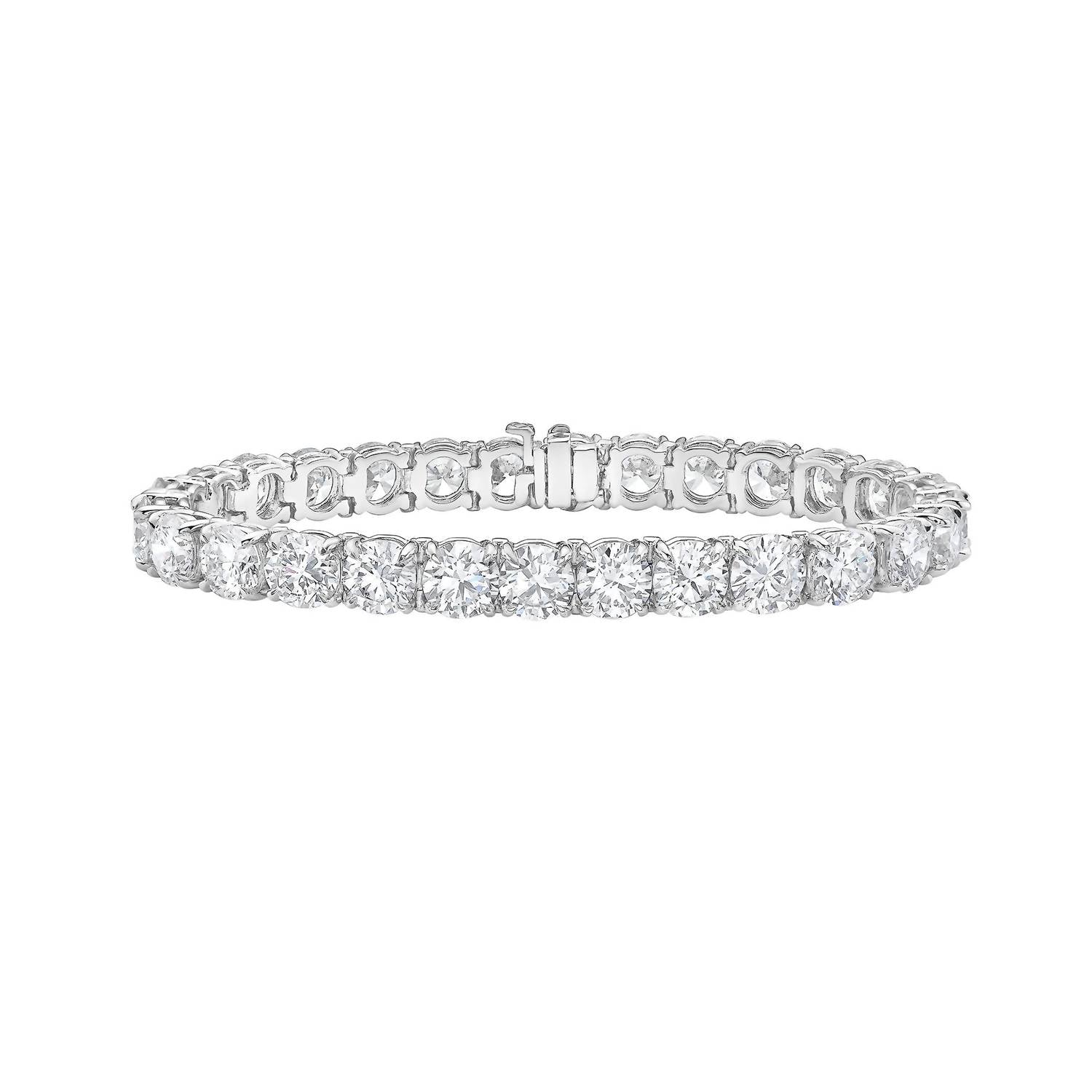Diana M Jewels - Women's 7.50 Ct Lab Grown Diamond Tennis Bracelet - Elegant Plus