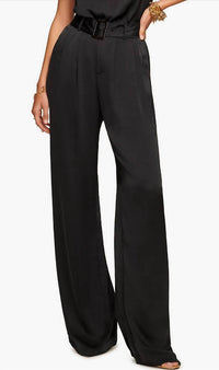 Ramy Brook - Amaya Belted Satin Pants