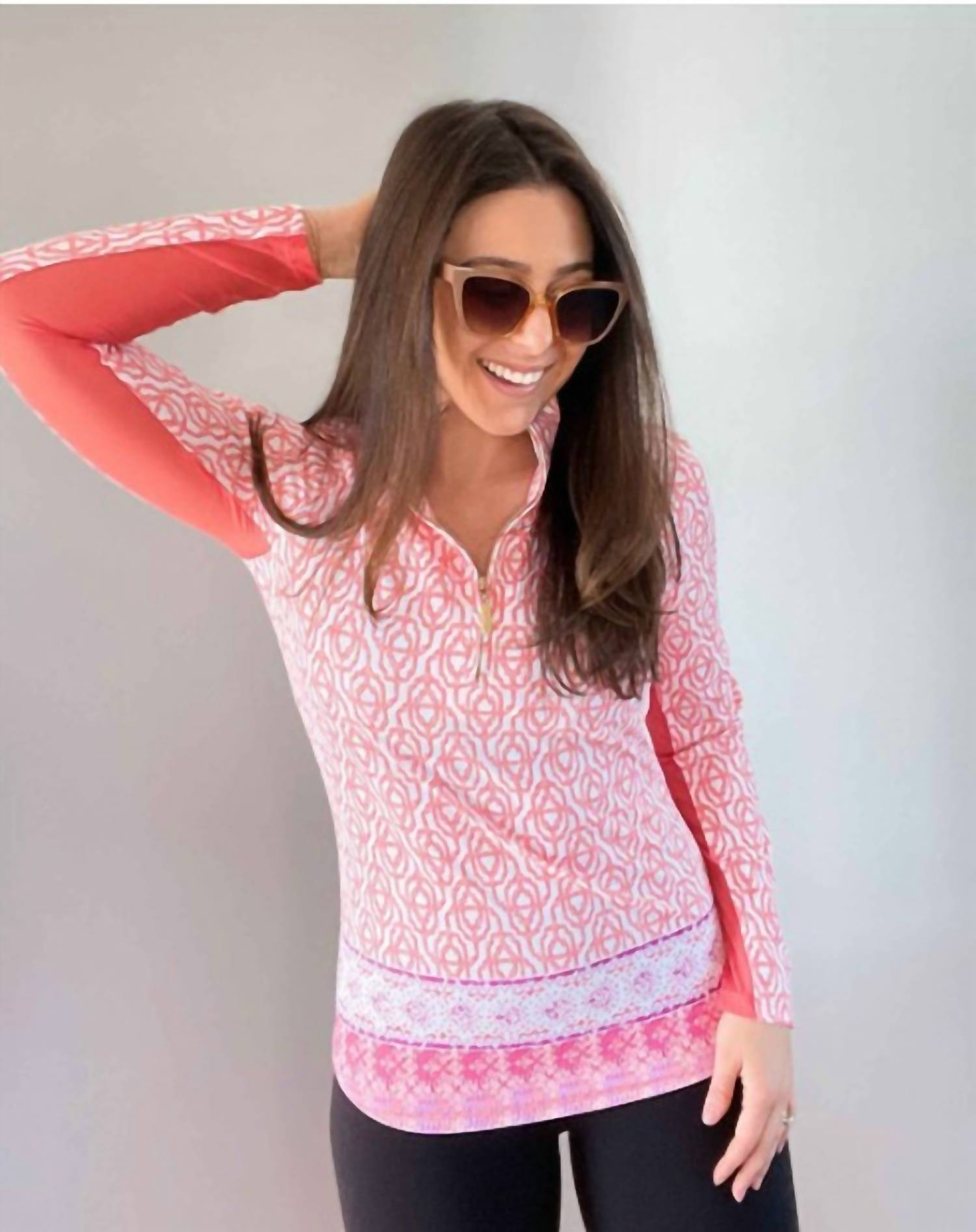 Cabana Life - 1/4 Zip Sport Top