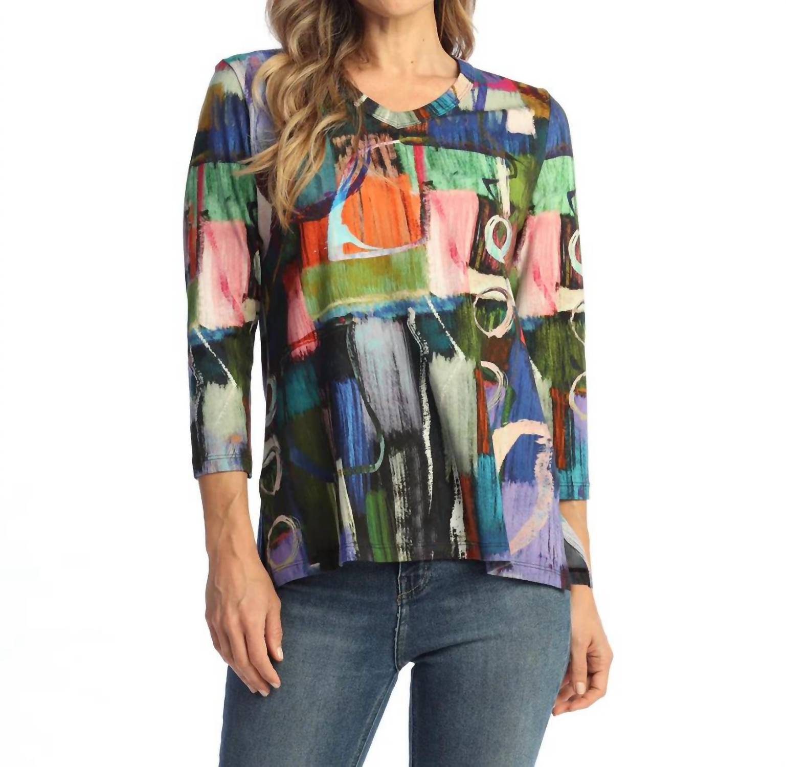 Jess & Jane - Barcelona Round Neck Top