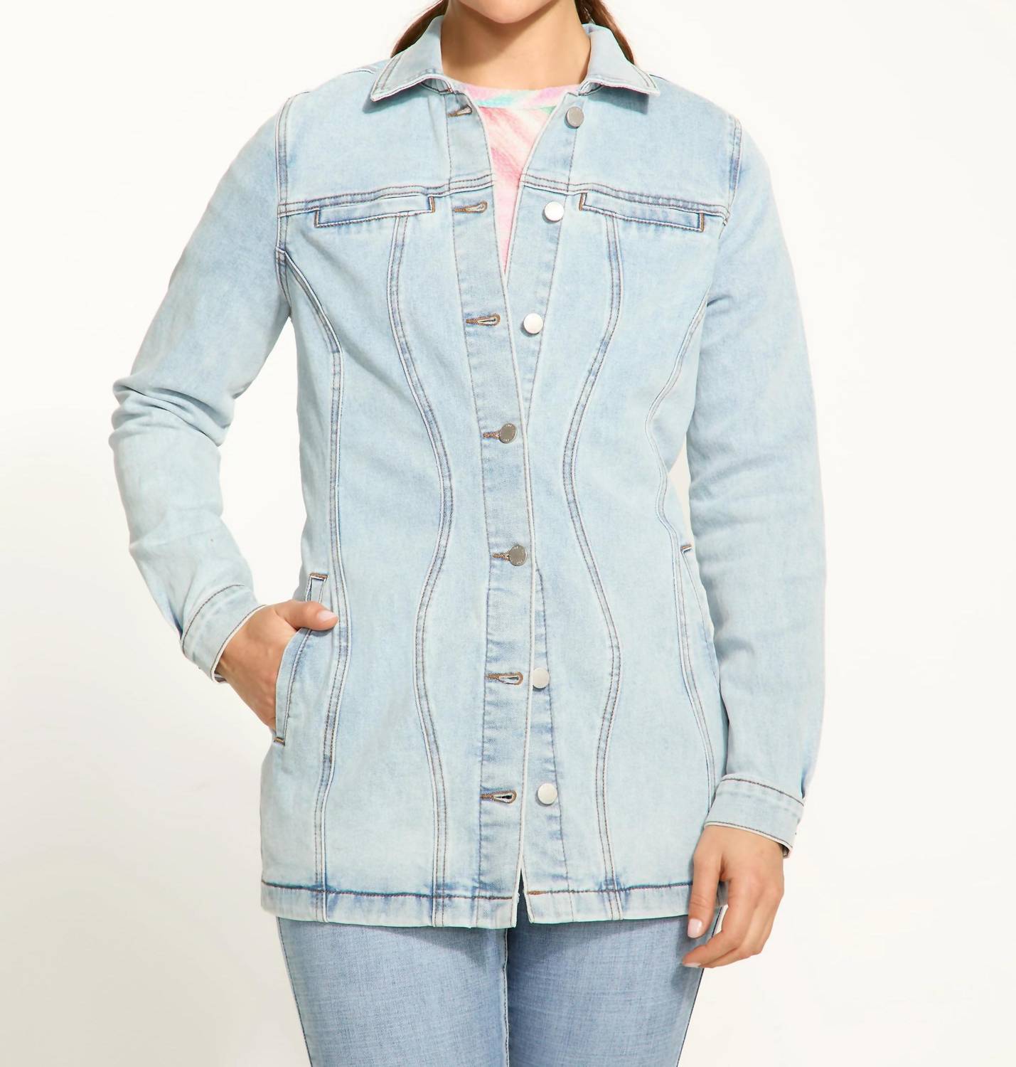 Fdj - Lane Long Denim Jacket