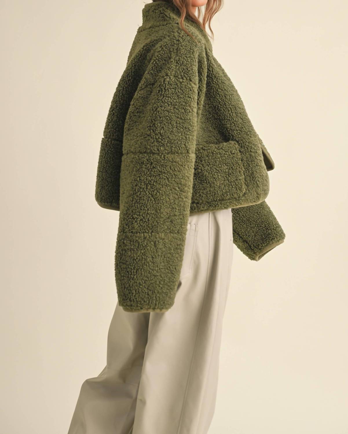 Miou Muse - Long Time Gone Sherpa Jacket