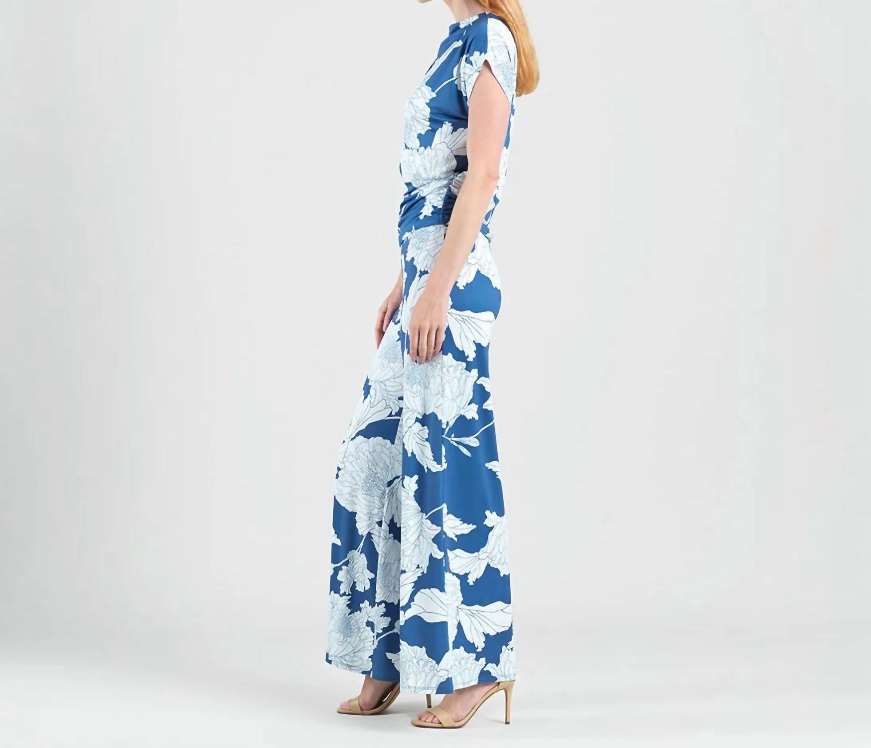 Clara Sunwoo - Side Ruched Boat Neck Top