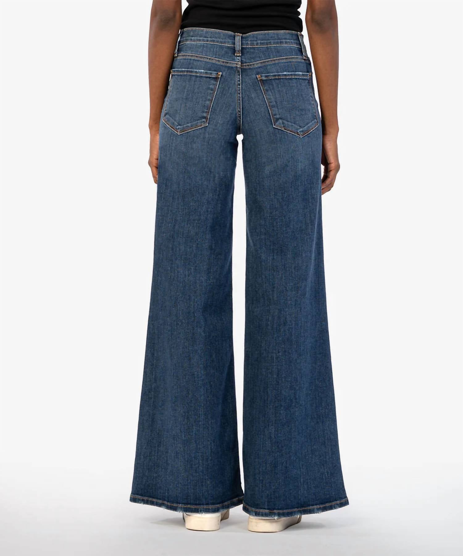 Kut From The Kloth - Margo Mid Rise Wide Leg Jean