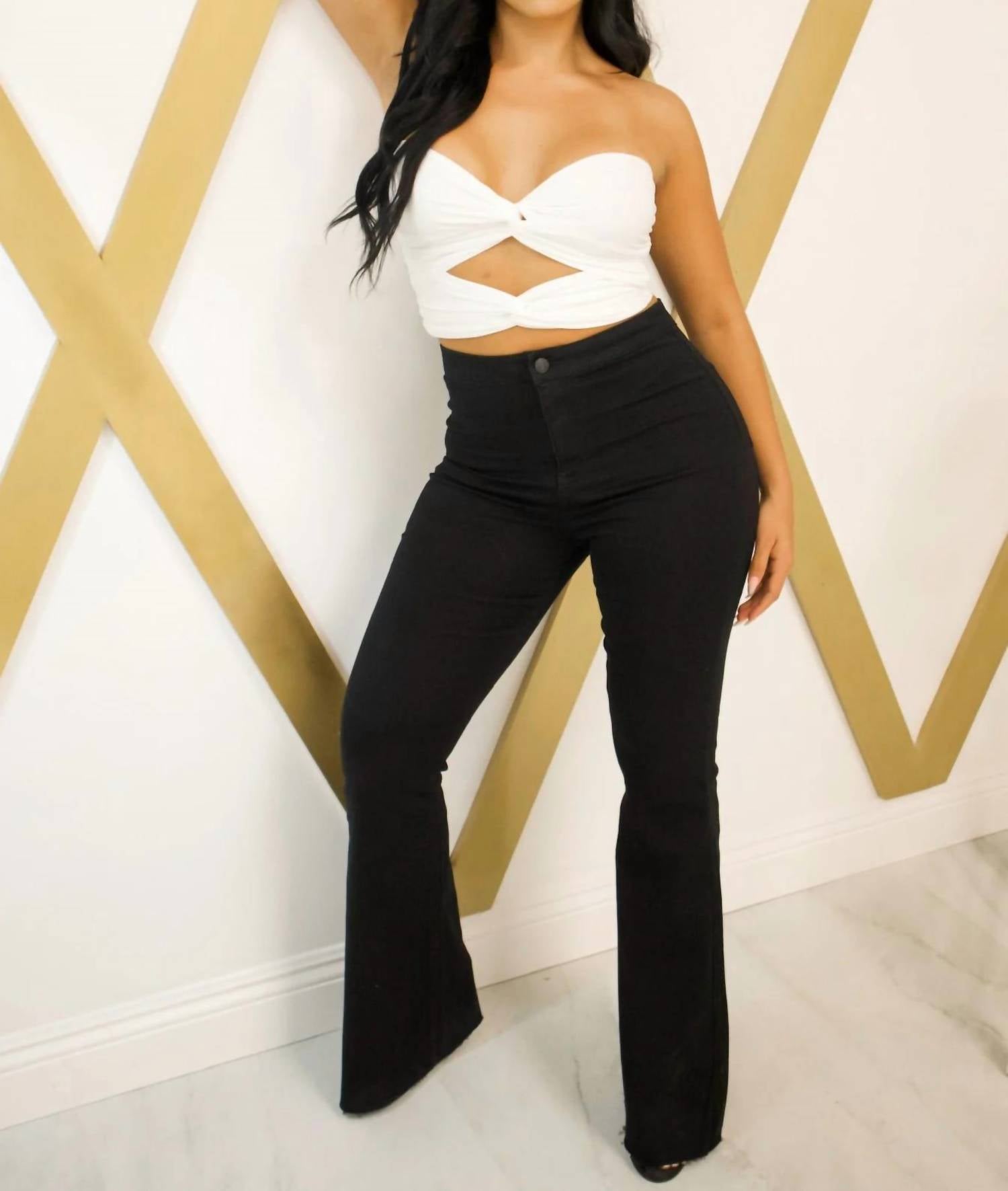 Cello - Avery High Waisted Flare Pants