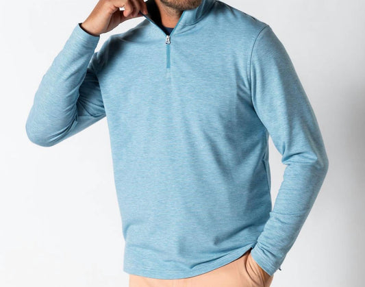 Duck Head - Wakeman Stripe Performance 1/4 Zip Shirt