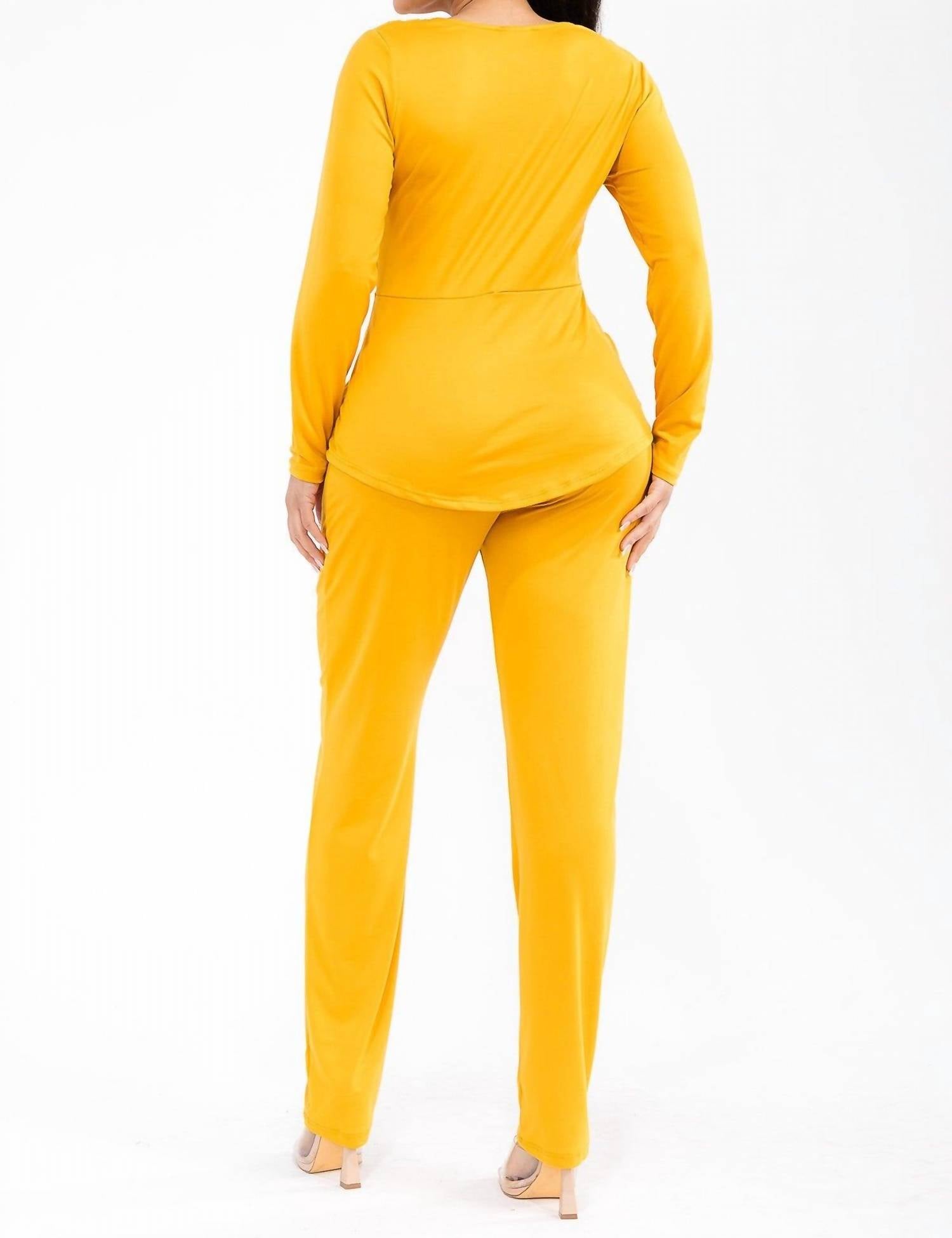 Karen T Design - Solid Color Two Piece Set