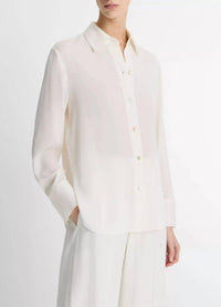 Vince - Long Sleeve Button Down Blouse