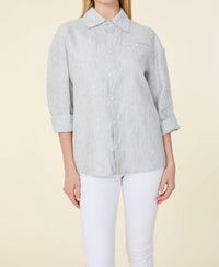 Dolce Cabo - Striped Long Sleeve Shirt