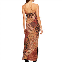 Misa Los Angeles Mariah Dress in surreal patchwork chiffon in chiffon - women's dress - alternate view