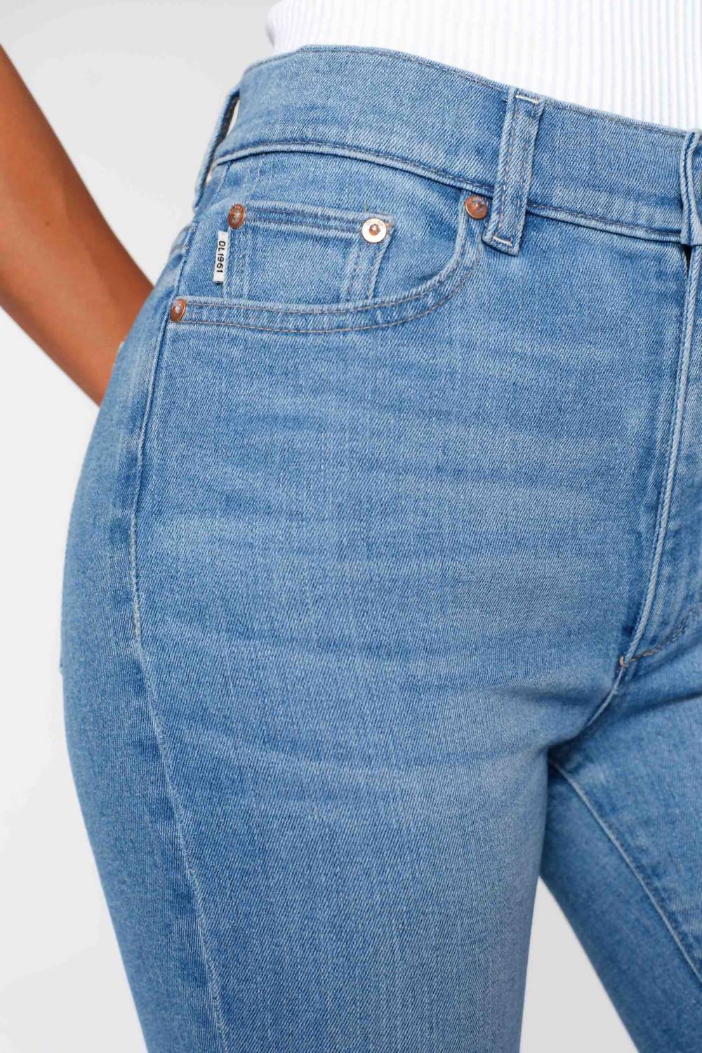 Dl1961 - Women'S - Bridget Boot High Rise Instasculpt Crop Jeans