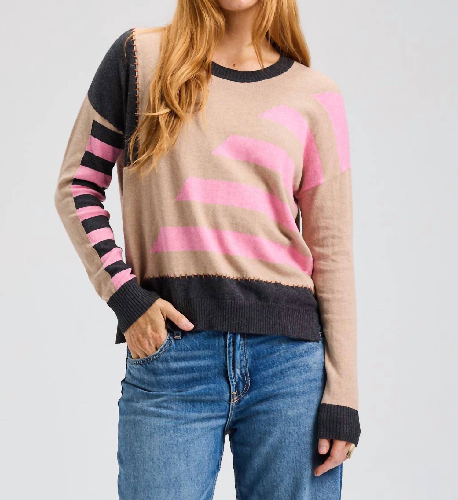 Zaket & Plover - Handwork Stripe Sweater
