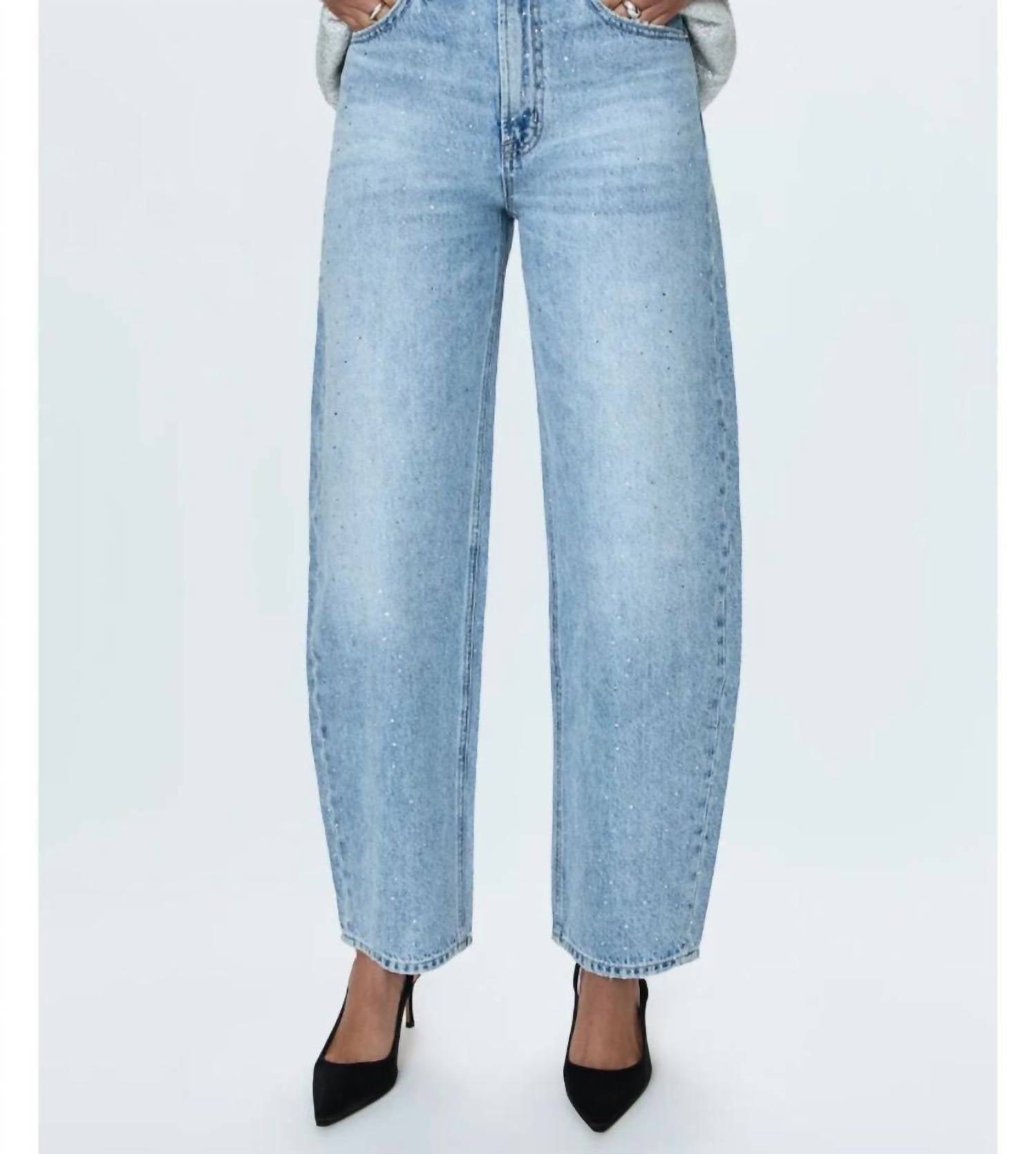 Pistola - Wes High Rise Barrel Jeans