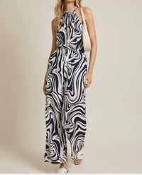 Gilli - Sleeveless Halter Jumpsuit