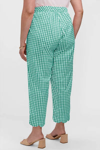 Foxcroft - Elaine Stretch Matte Sateen Scallop Hem Capri Pant