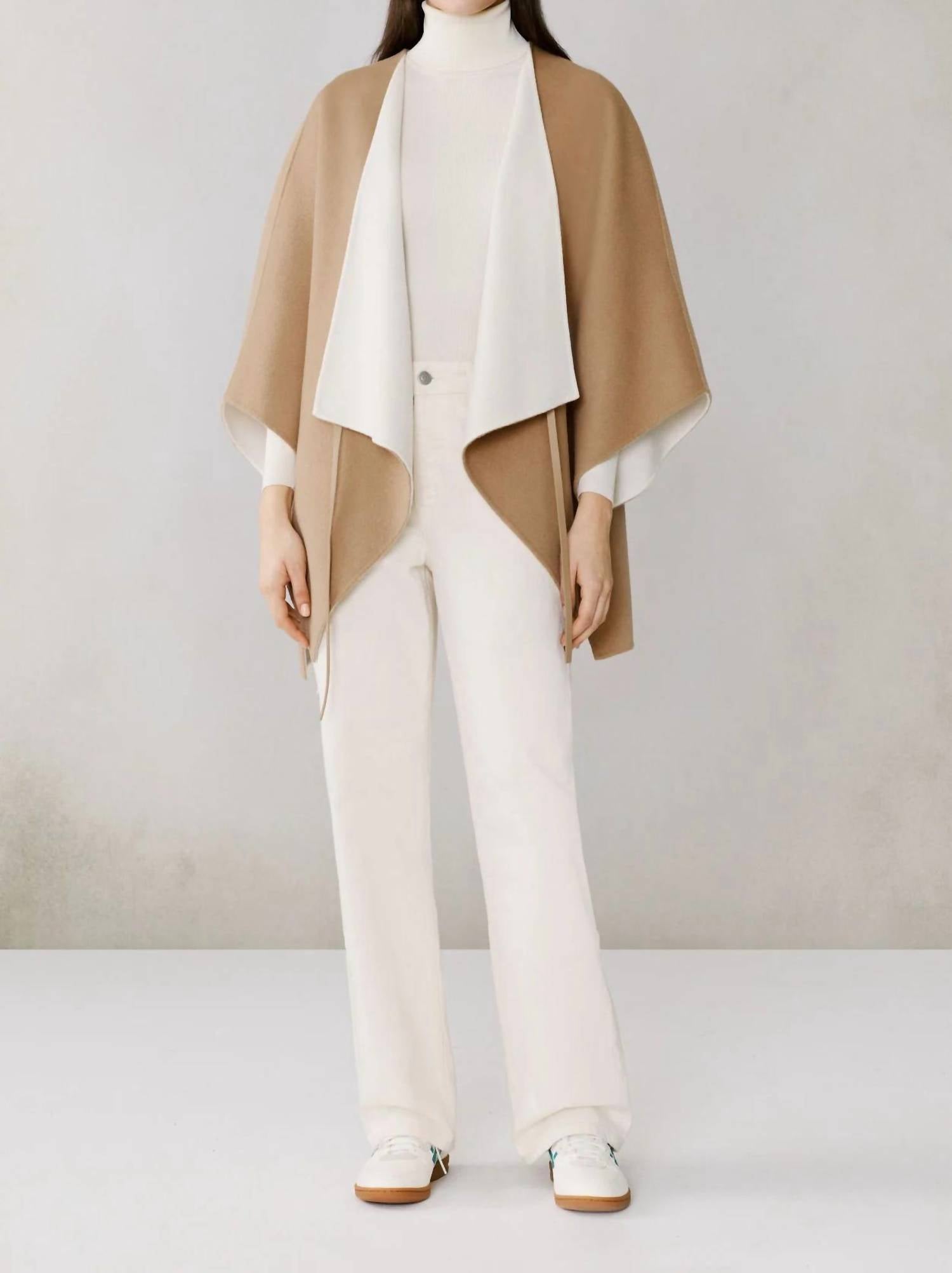 Soia&Kyo - GENEVA Double Face Wool Cape