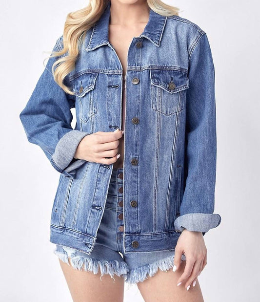 Risen - Relaxed Fit Denim Jacket