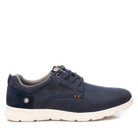 Xti Men's Refresh Suede Oxfords in navy - men's shoe - alternate view