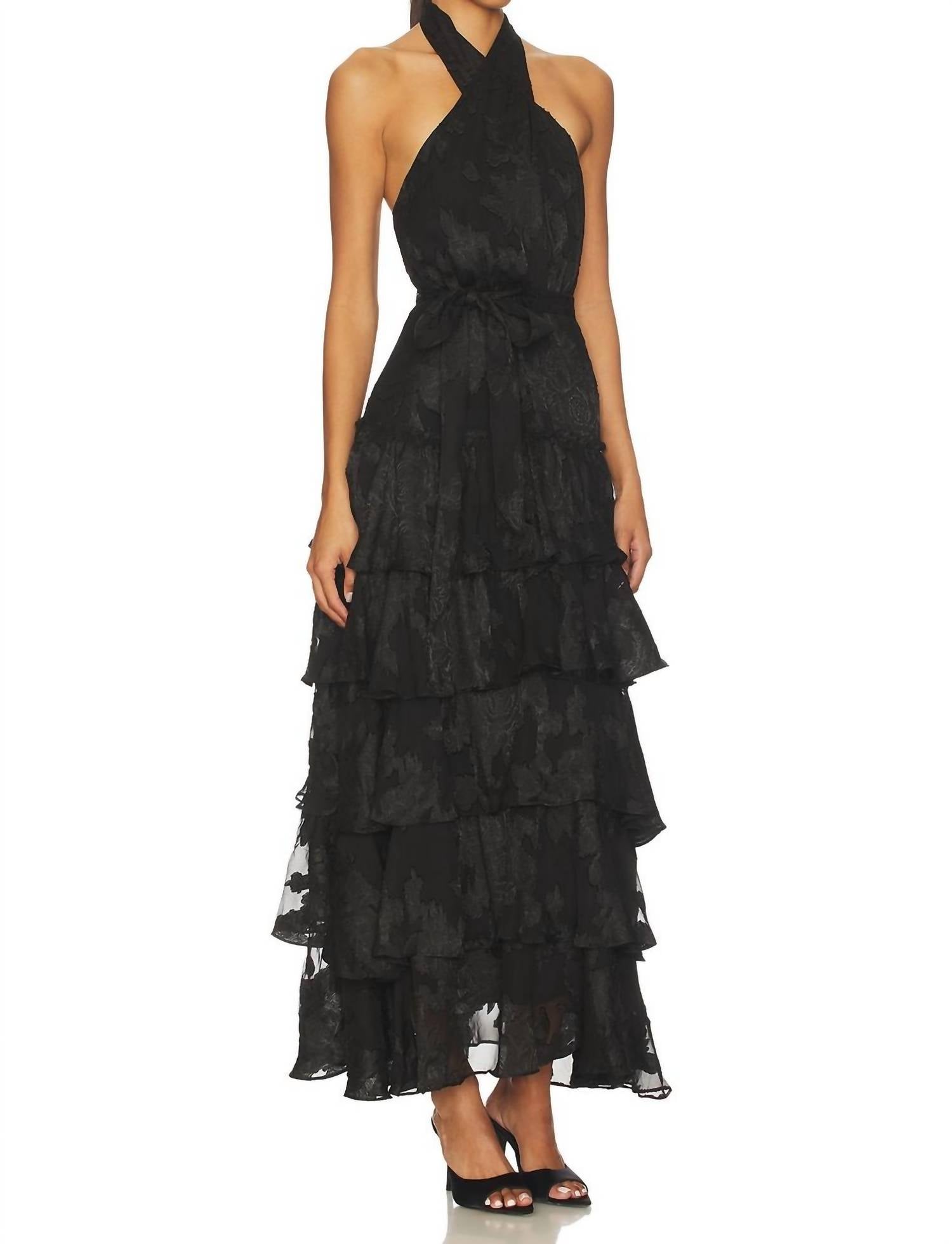 Astr - Adamaris Halter Dress