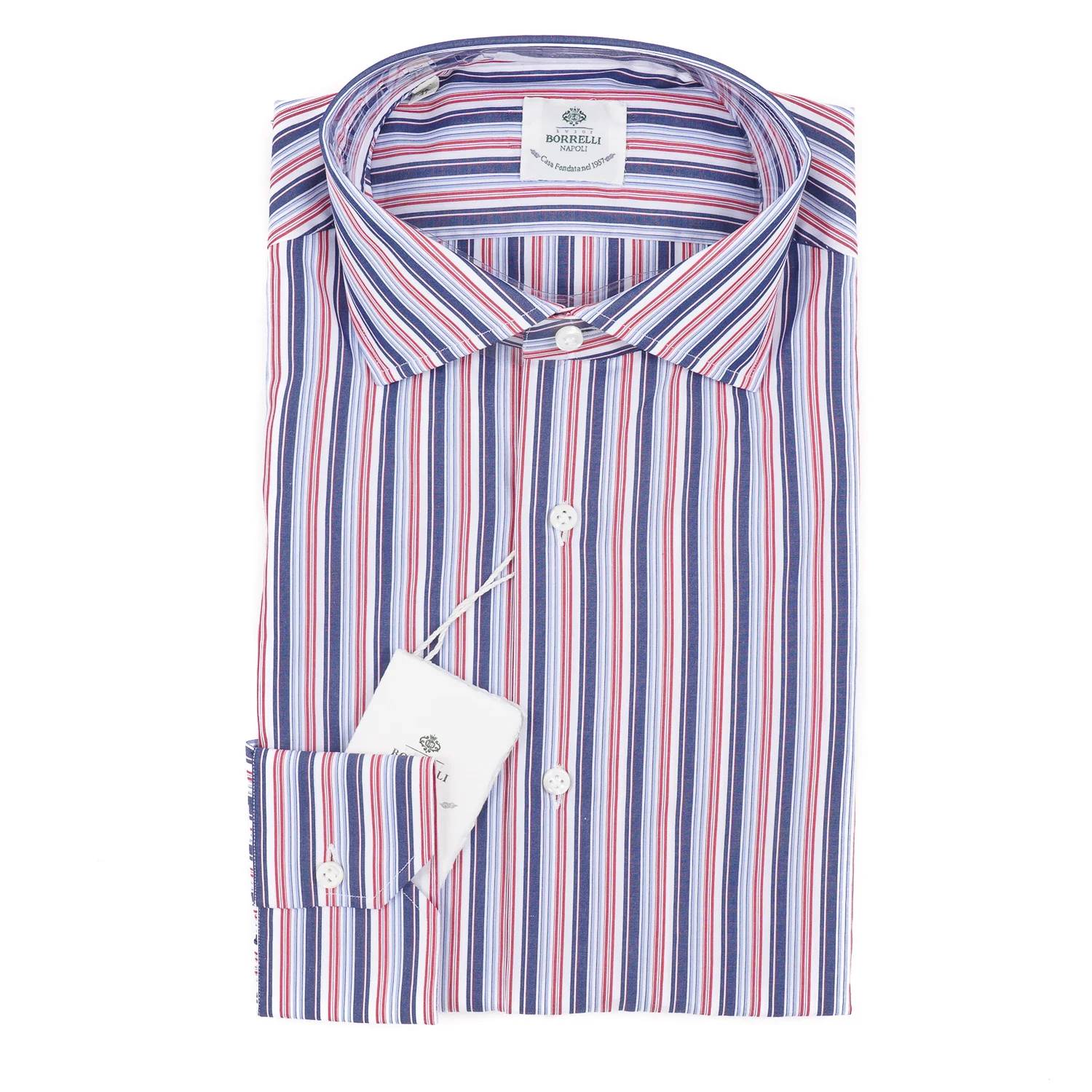 Luigi Borrelli Napoli - Men's Tailored-fit Cotton Shirt