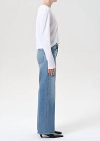 Agolde - Women's Harper Mid Rise Relaxed Straight Jean