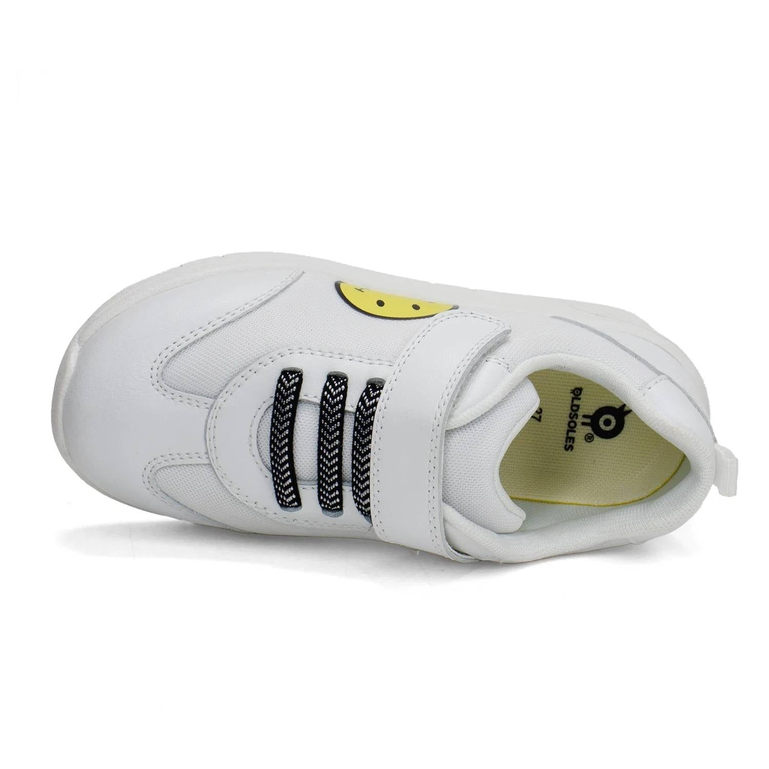 Oldsoles - Toddler's Game Face Low Top Leather Shoes