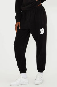 Beach Riot Georgie Pant in boo black - women's pants