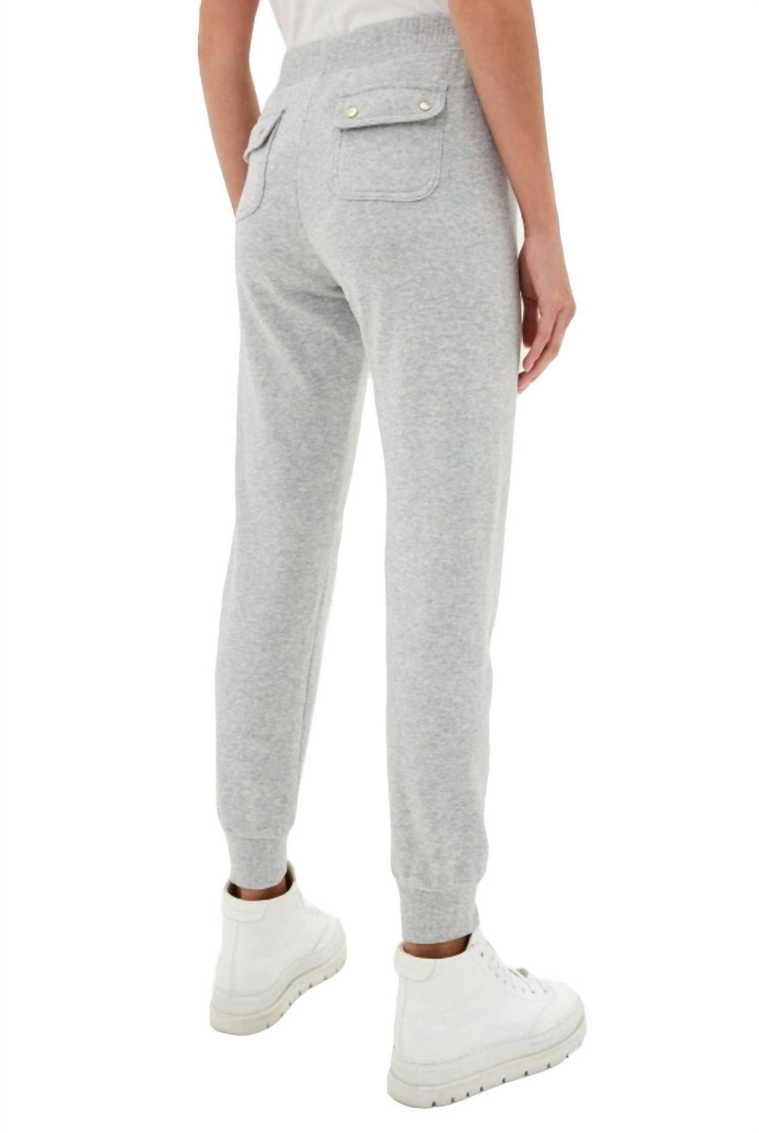 French Terry Sequin Trim Jogger