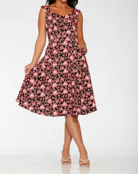 Orchid Bloom - Heart Angel Swing Dress