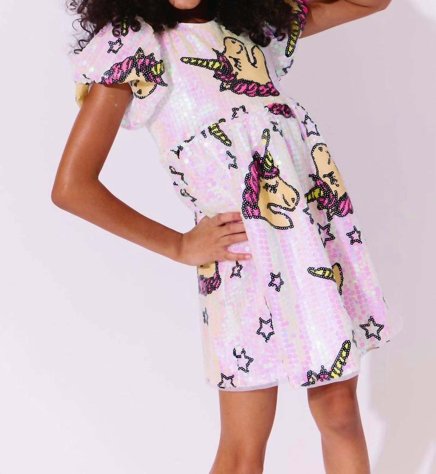 Lola + The Boys - Unicorn Lovers Sequin Dress