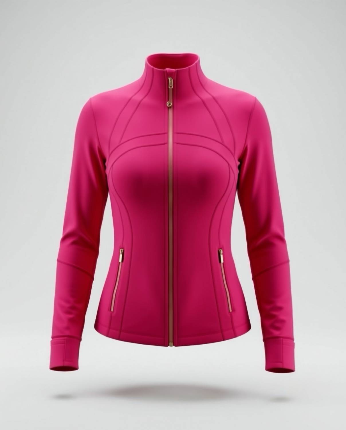 lululemon Define Jacket in raspberry - women's jacket - view 4
