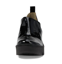 FLY LONDON Women's Beli Zip Up Ankle Boots in black silver - women's shoe - alternate view