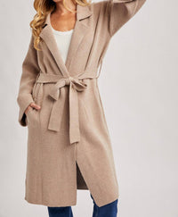 BluIvy EFFORTLESS TRENCH COAT in latte - women's jacket - view 4