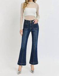 Risen - Double Waistband Bootcut Jeans