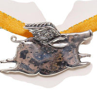 Patience Brewster - Women's Happy Pig Pin Necklace