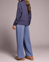 Tribal - Funnel Neck Long Sleeve Top