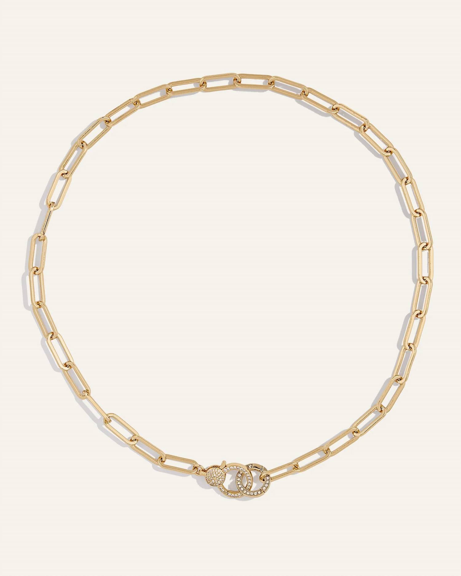 Stella & Dot - Jane Pavé Lariat Convertible Chain Necklace