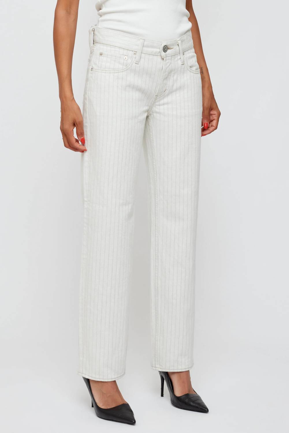 Moussy - Vintage Low Rise Straight Jean