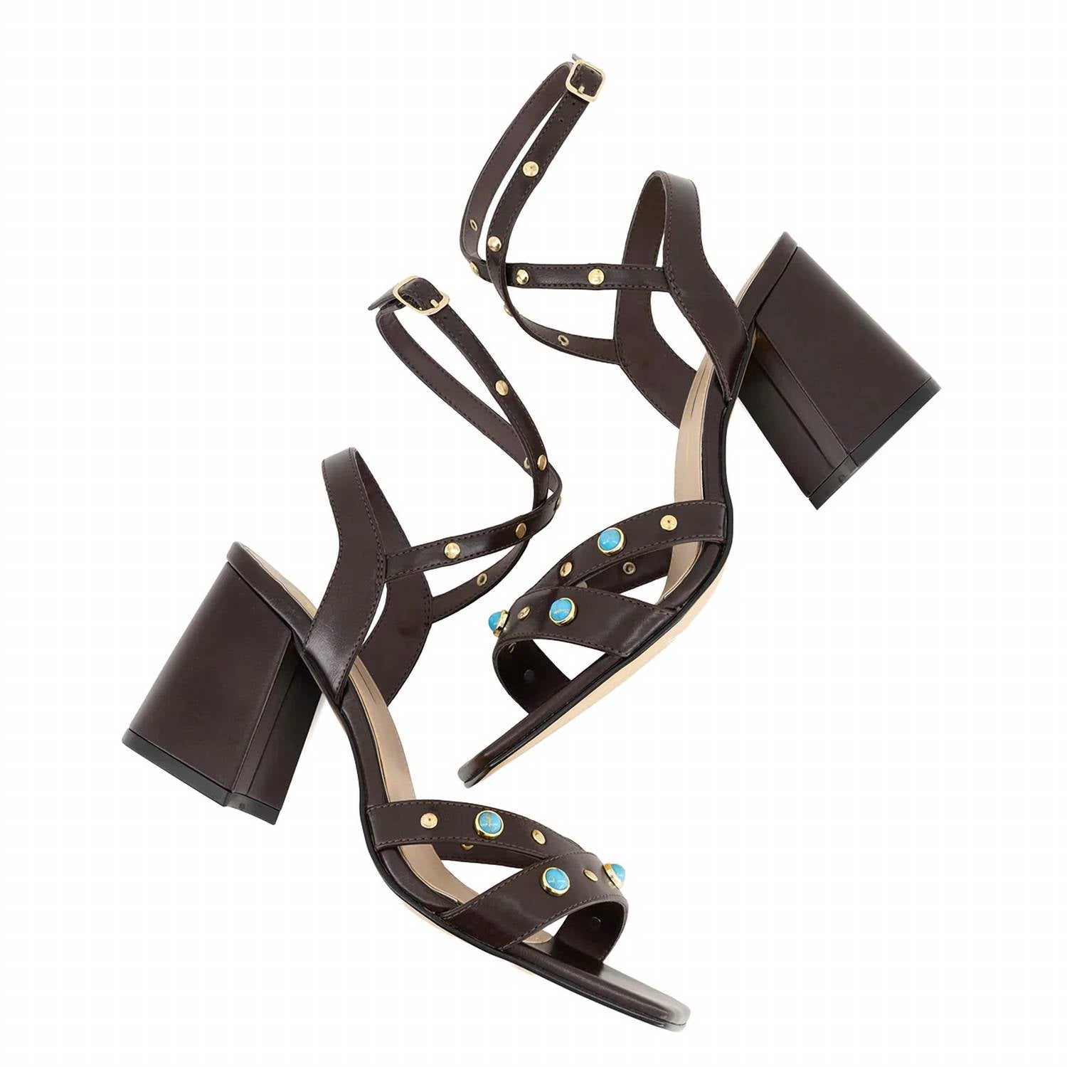 Andrea - Women's Ankle-strap Heeled Sandals