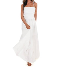 Baby Pink - Fresh Take Ruched Maxi Dress