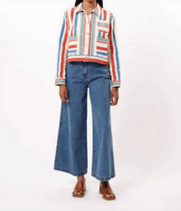 Frnch - Classic Americana Stripe Jacket