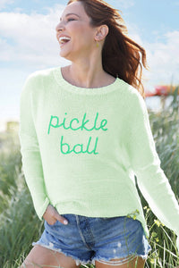 Wooden Ships - Pickleball Crewneck Sweater