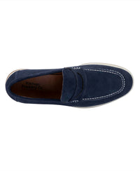 Vintage Foundry Co. Men's Menahan Penny Loafer in blue - men's loafer - alternate view
